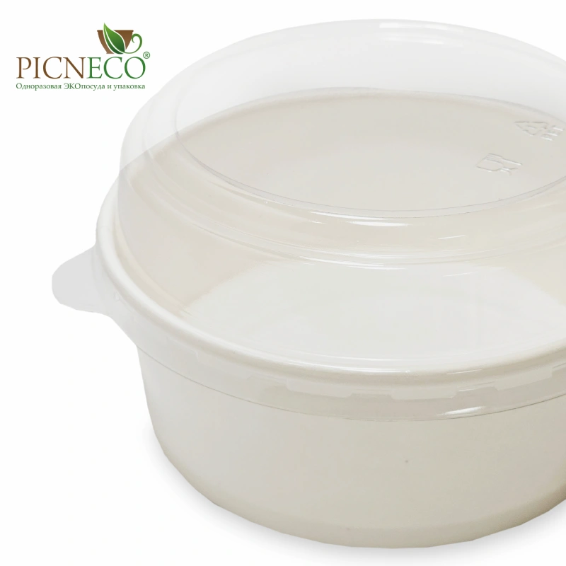 товар Контейнер круглый 600 мл, белый KM165